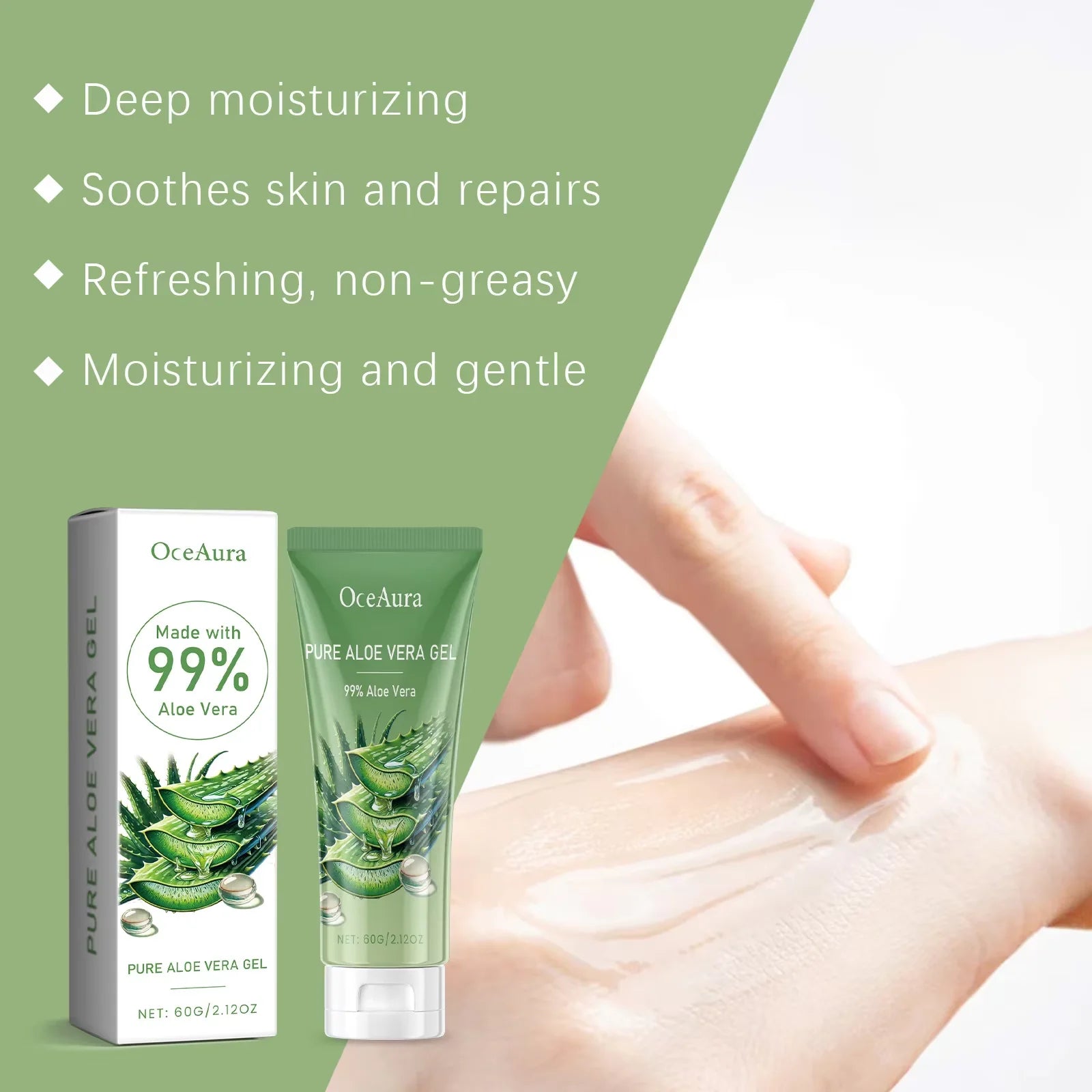 Aloe Vera Pore-Minimising Facial Essence Gel