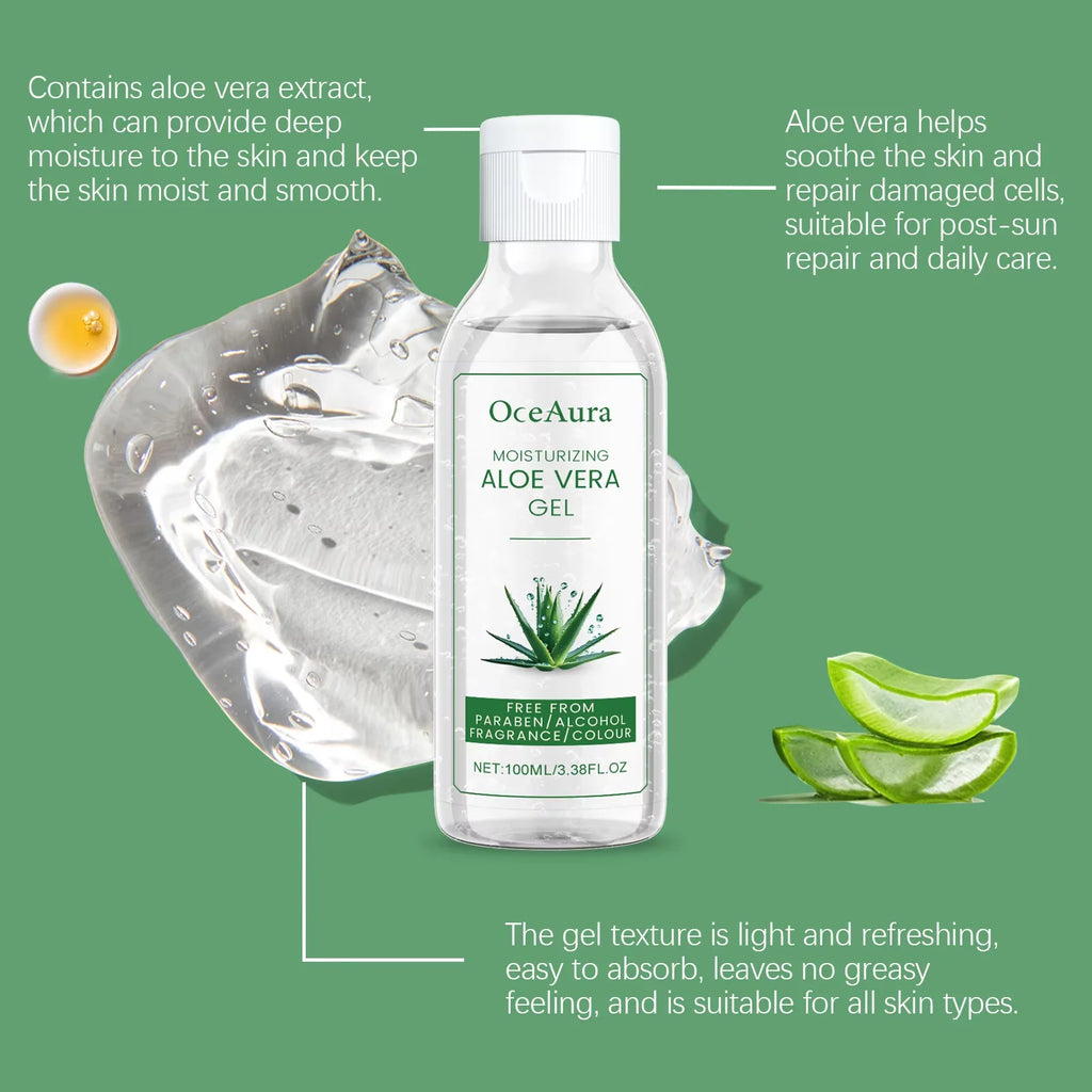 Aloe Vera Pore-Minimising Facial Essence Gel