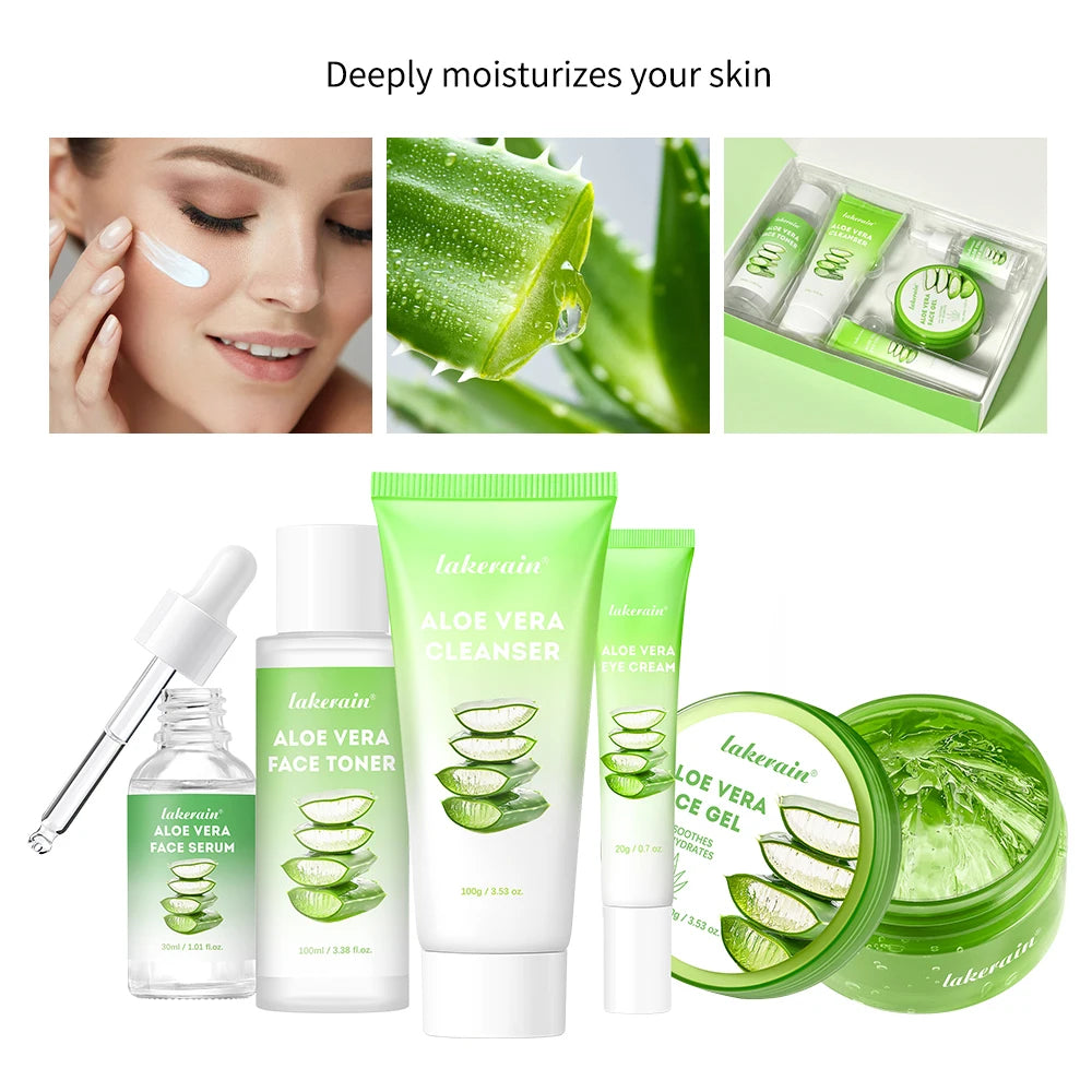 Aloe Vera Complete Skincare Set — 6 Pieces