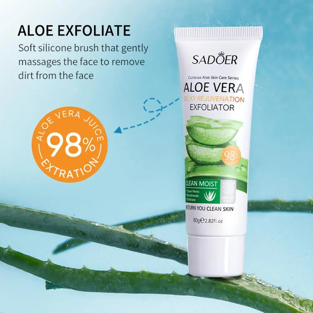 Aloe Vera Exfoliating Face Gel