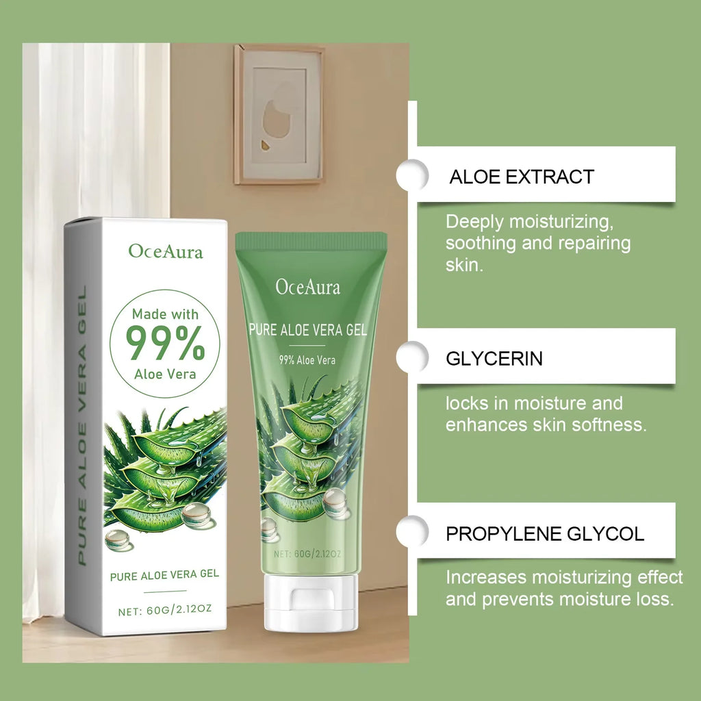 Aloe Vera Pore-Minimising Facial Essence Gel
