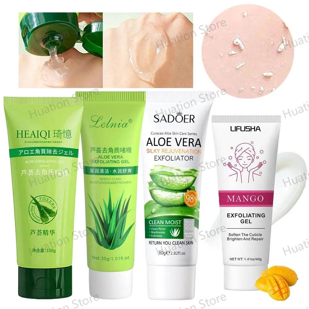 Aloe Vera Exfoliating Face Gel