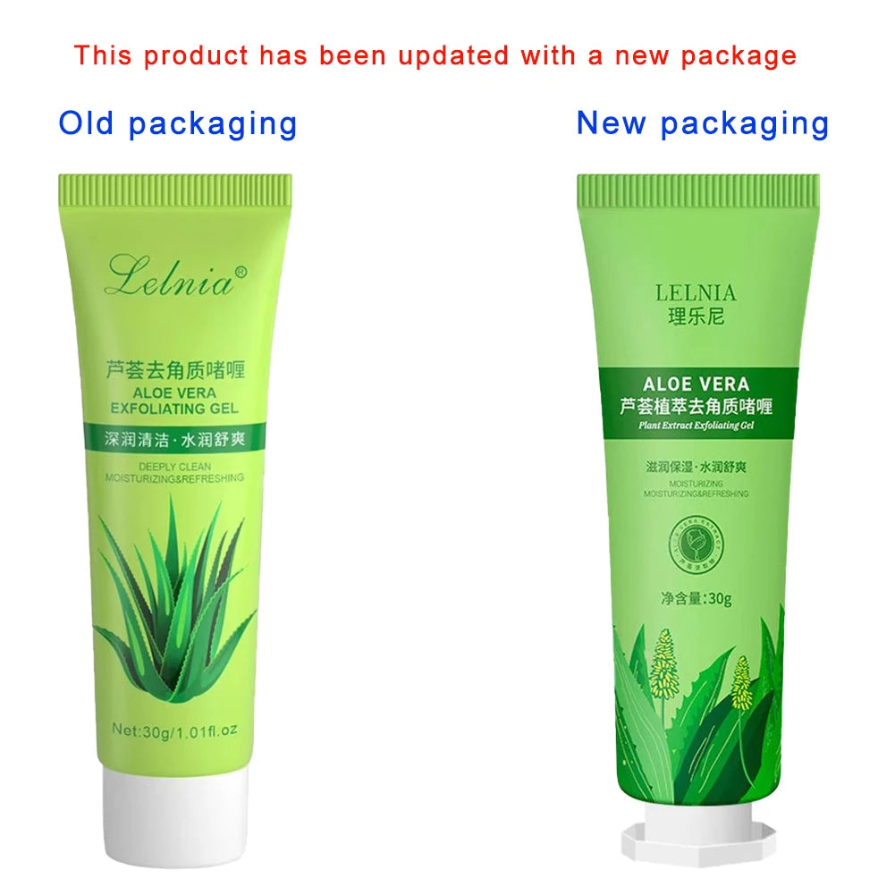 Aloe Vera Exfoliating Face Gel